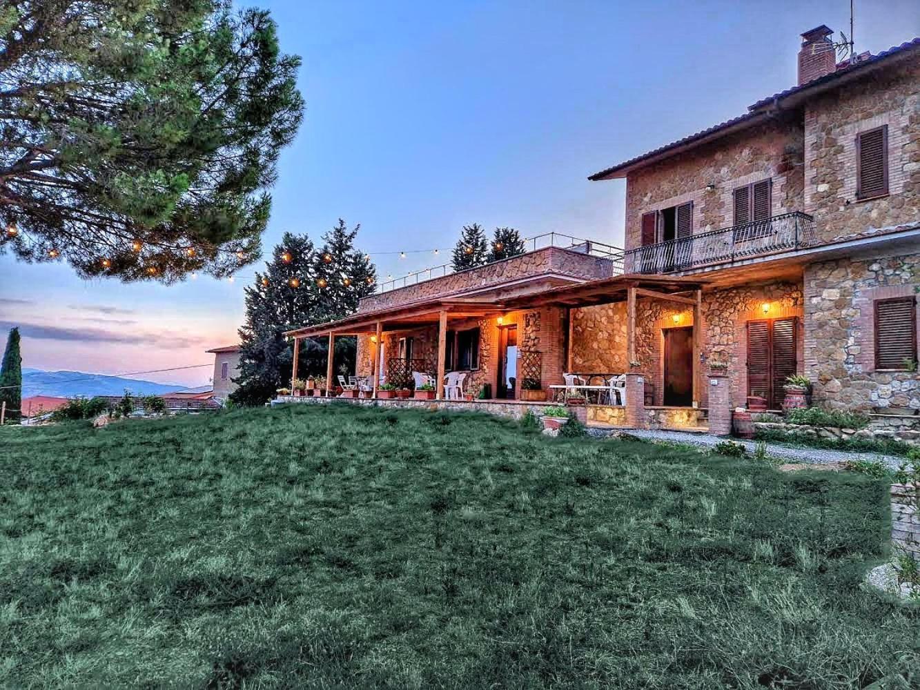 Agriturismo Il Casato Mag-Il Vaglio Pienza Dış mekan fotoğraf
